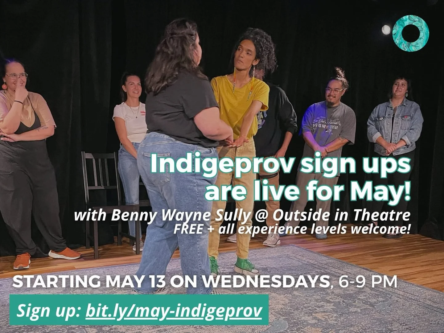 Indigeprov is back THIS MAY!⁠
⁠
Apply for the cohort: bit.ly/may-indigeprov (link in bio)⁠
⁠
Free classes for Indigenous community members taught by Benny Wayne Sully (@thedoophus) held Wednesdays, starting 5/13 from 6-9 pm and ending with a closing 
