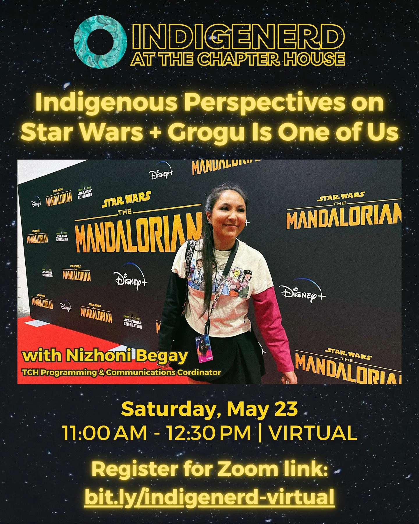 🚨 BY POPULAR DEMAND: INDIGENERD IS GOING VIRTUAL 🚨⁠
Our online community has been asking for a virtual option, and we are SO excited to finally make it happen 🥹✨⁠
⁠
Just in time for the release of The Mandalorian &amp; Grogu, we&rsquo;re combining