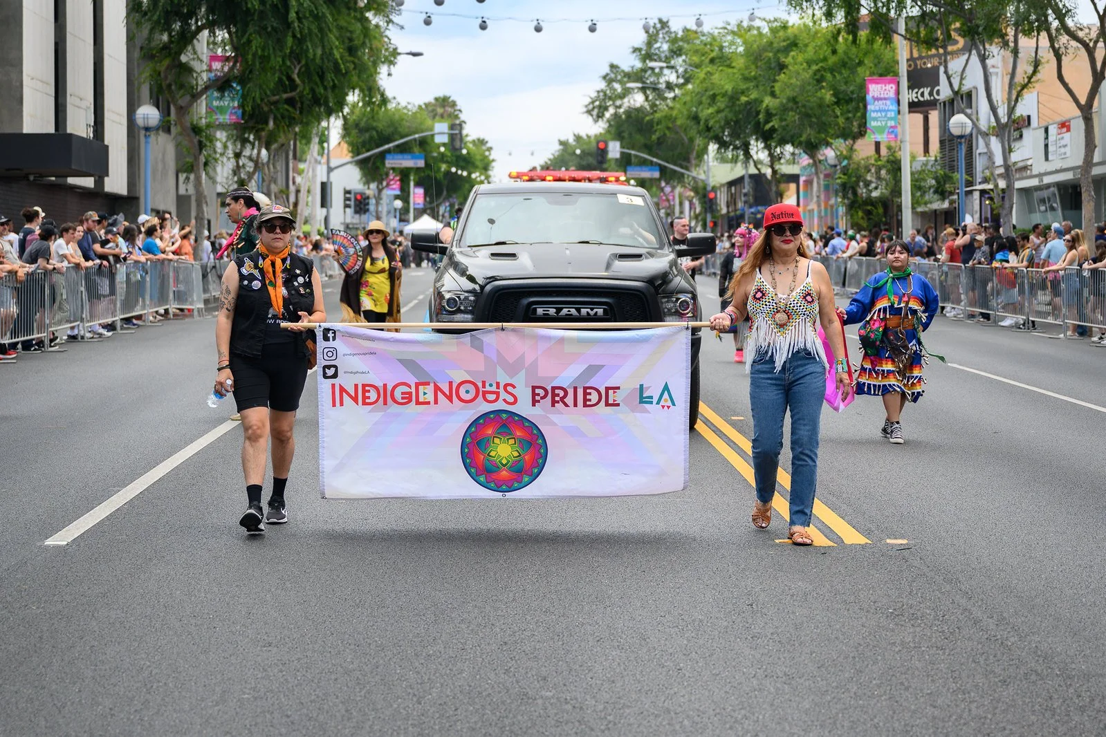 March With Indigenous Pride LA @ WEHO Pride Parade