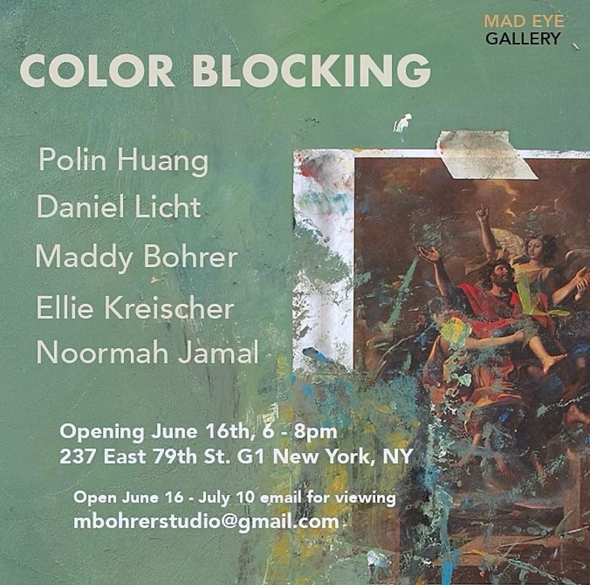 Color Blocking at Mad Eye Gallery 