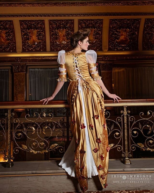 I was so grateful to have another opportunity to shoot the #collection I made while the #artistinresidence at @thepfisterhotel inspired by the #victorian #paintings last fall with @irisimprints and a handful of great local models, including @guppymay