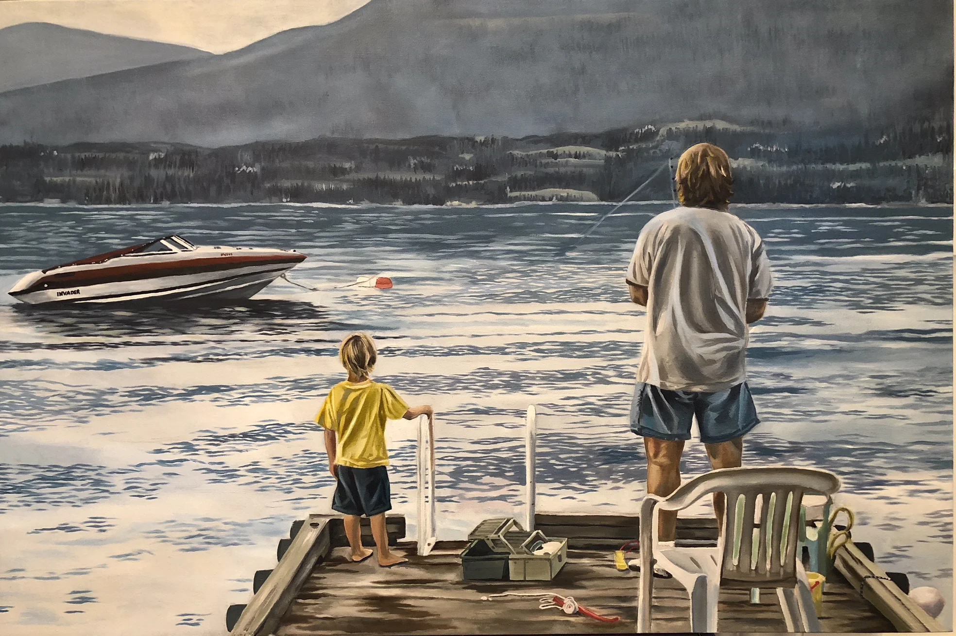 2x4 ft, Oil on canvas 2018, Sold