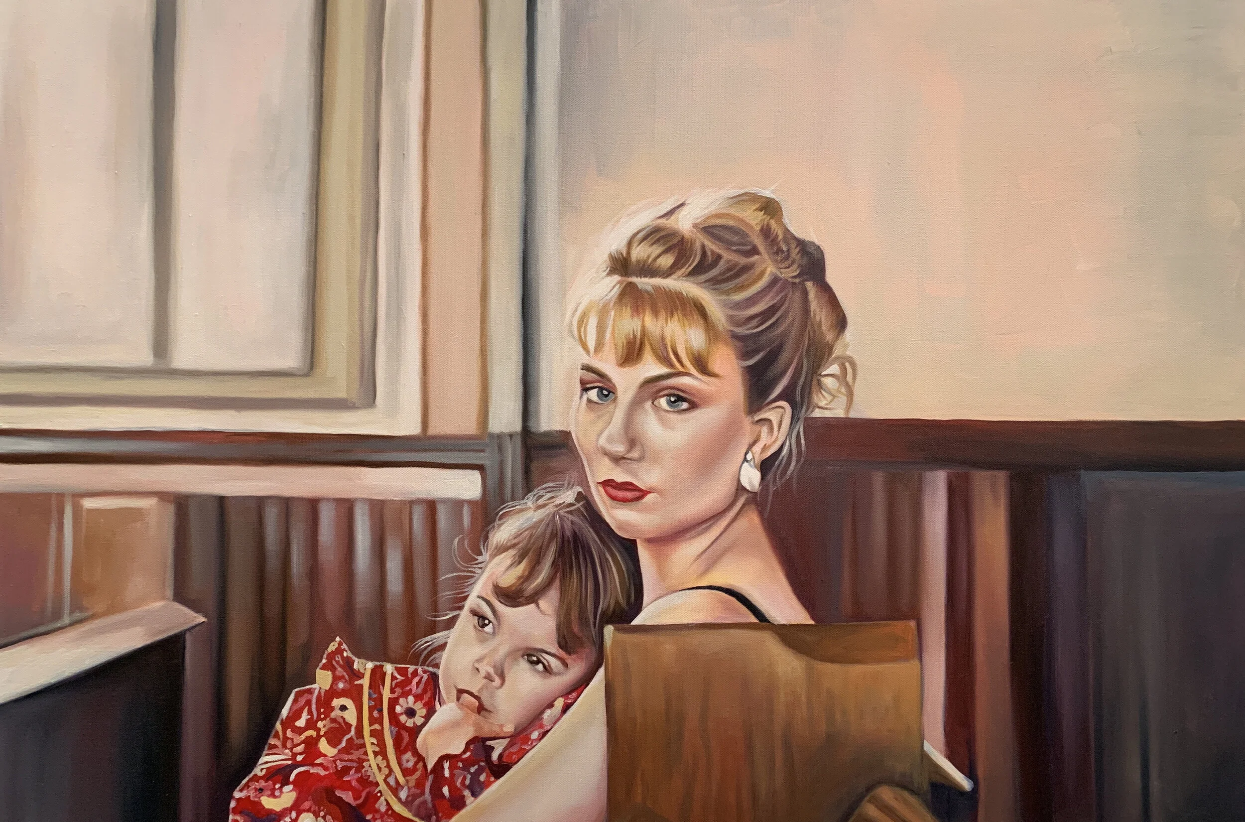 Untitled Oil on canvas 36” x 24” Commission—sold