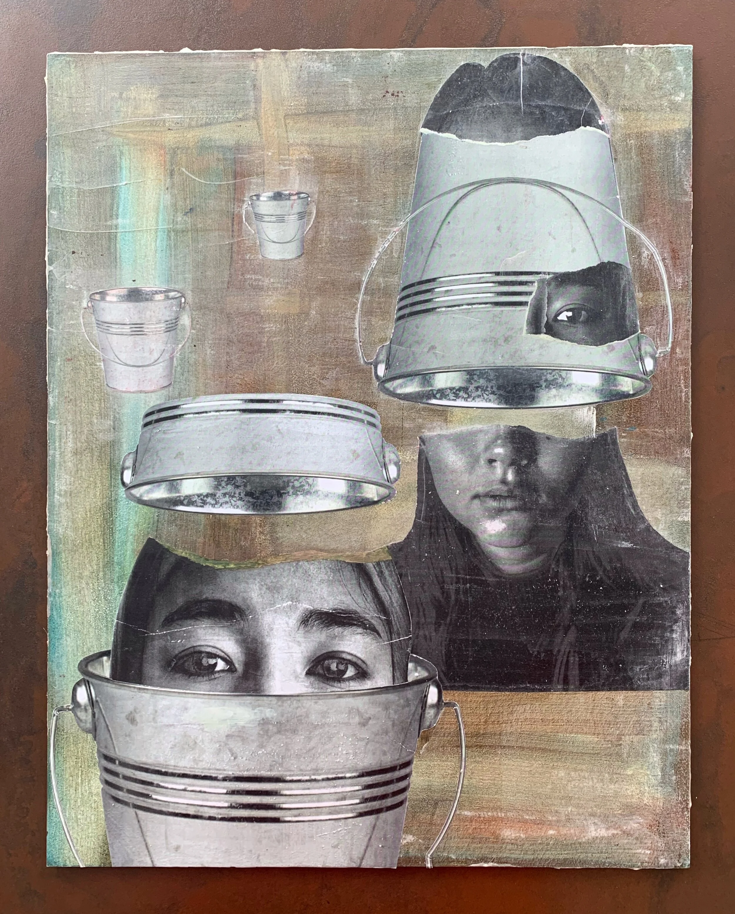 Steel Yourself: Self-Portrait as a Bucket