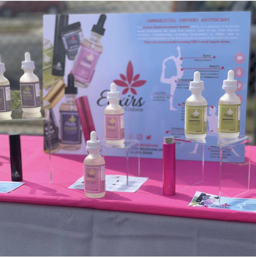 Elixirs by Kindness Elixirs by Kindness is a boutique line of Cannabidiol-Infused Apothecary created for the mature consumer. The EBK Spritzer is their signature micro-dosed tincture spray that leads a unique collection of plant CBD and CBD-only infused supplements, topicals, and cooking oils. Their goal is to provide effective medicine for consumers, in discreet and responsible packaging. Their mission is to bring awareness to the infinite healing power of the mind, body, and spirit through Cannabis and all things wellness.