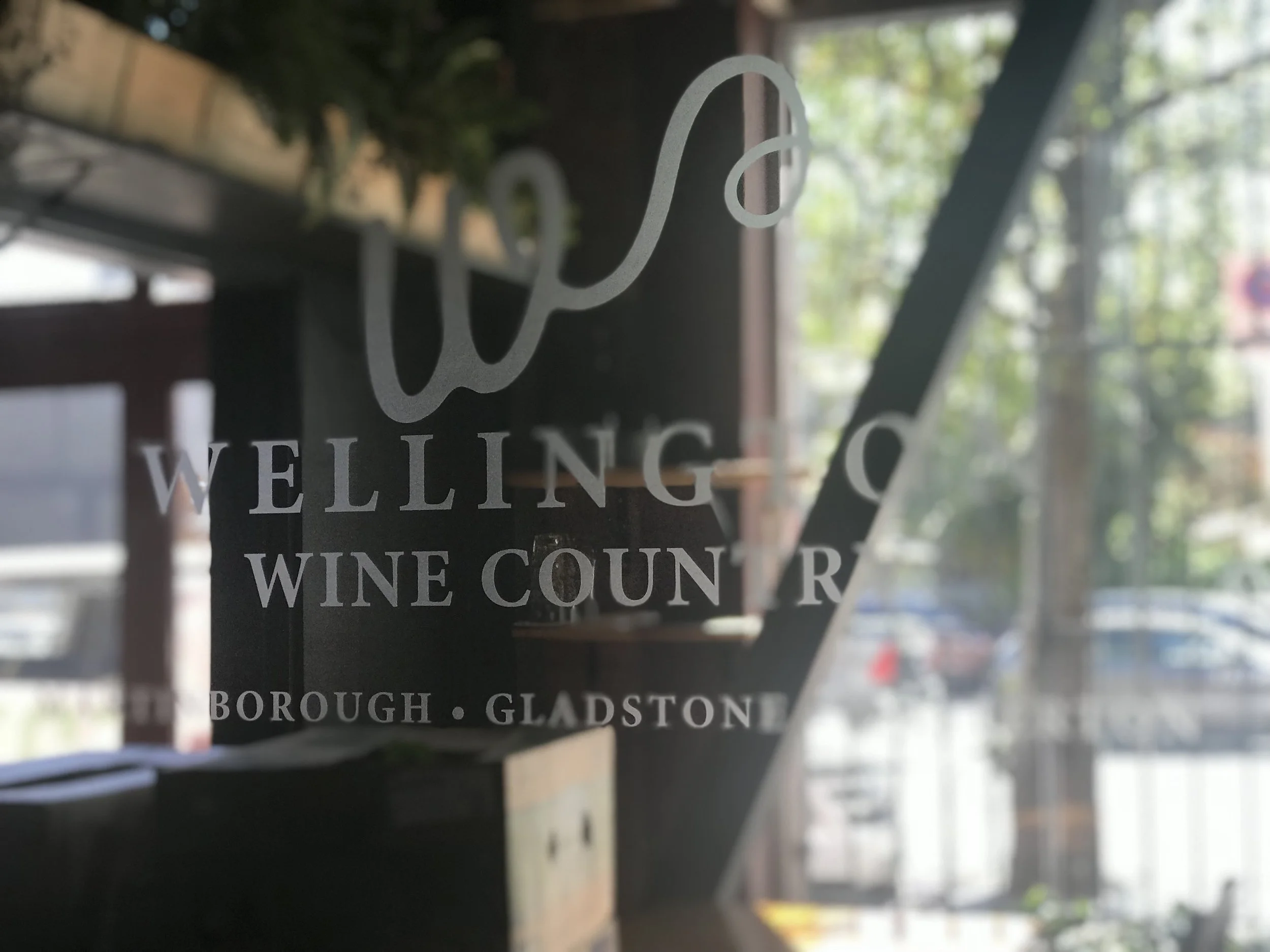 Door to Noble Rot’s Wellington Wine Country Room (image by Jacqui Gibson).