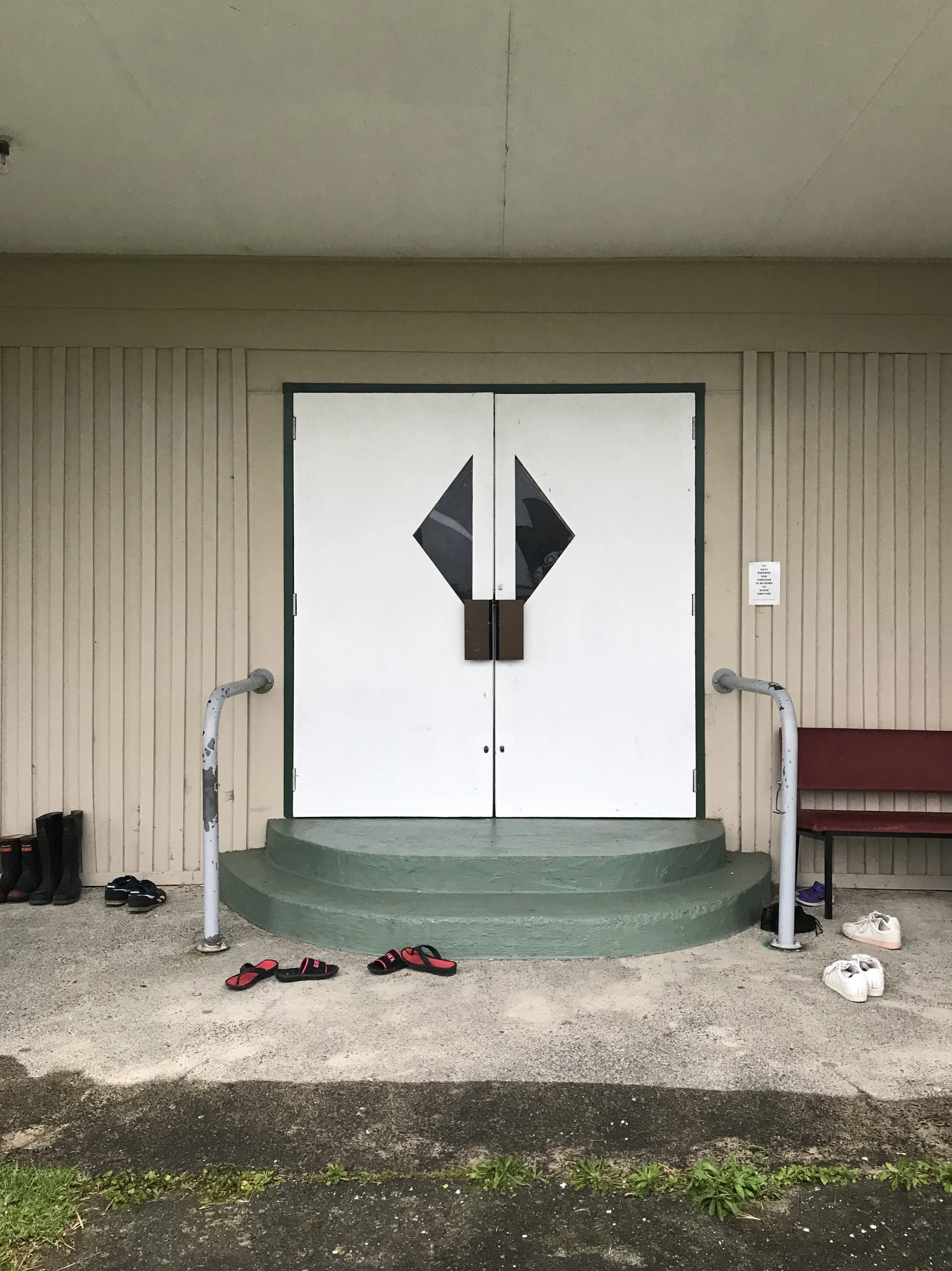 Te Hiku o te Ika Marae, Te Hapua (image by Jacqui Gibson).