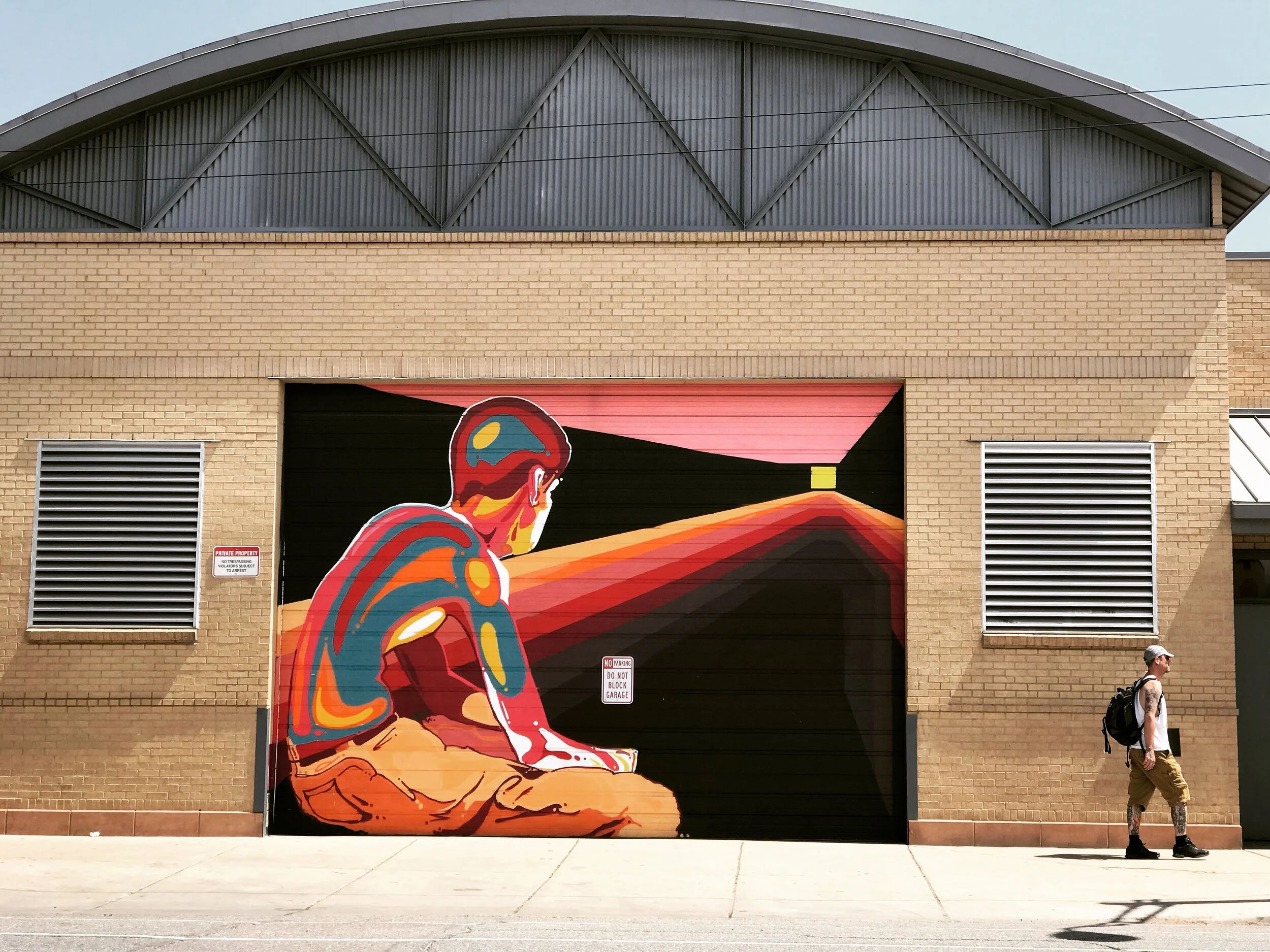 Denver’s arts district, River North (image by Jacqui Gibson).