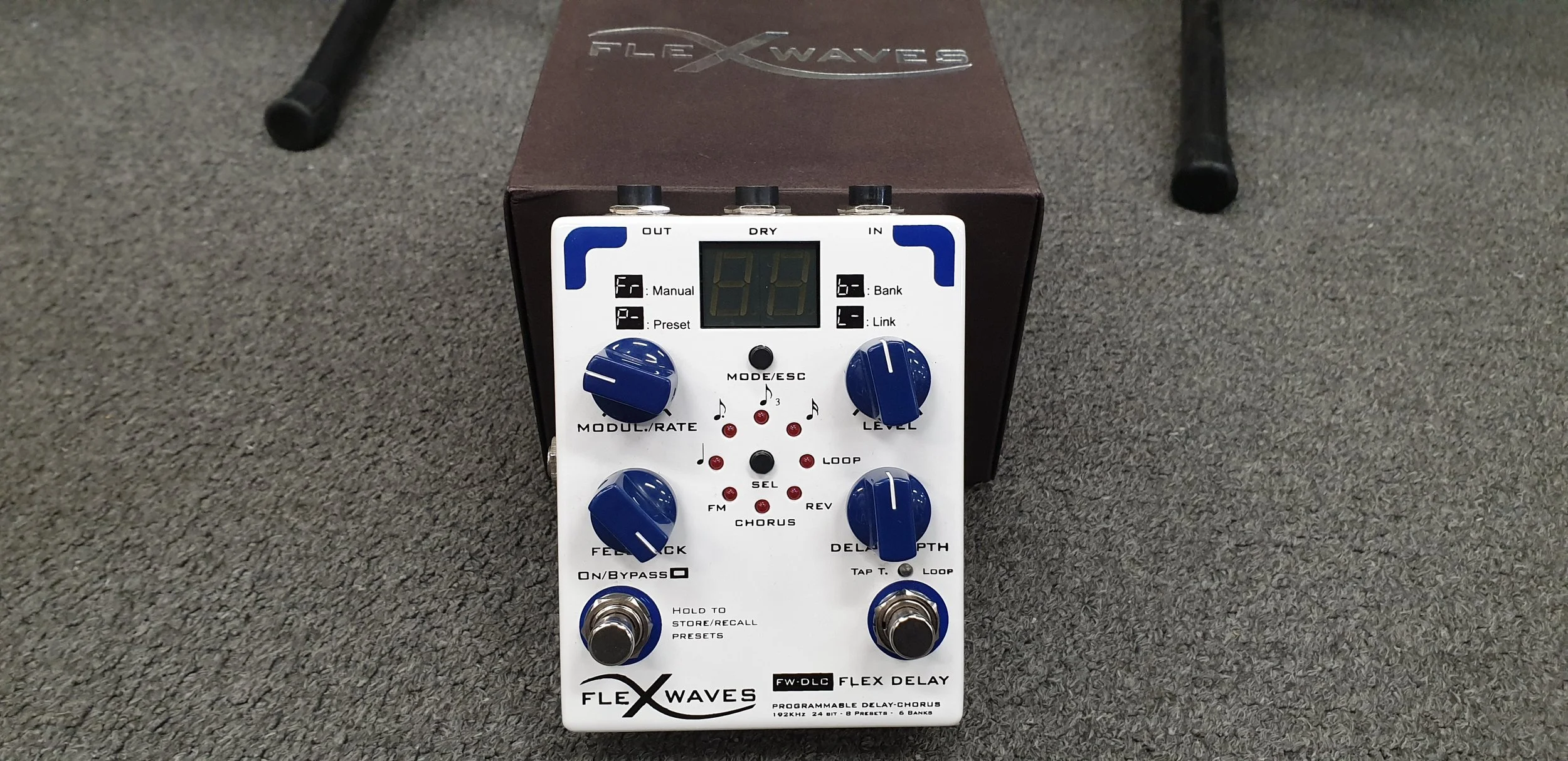 Flex Waves - FW-DLC Flex Delay Pedal