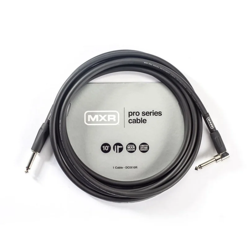 MXR PRO SERIES DCIX10R 10 Foot Instrument Cable Straight To Right