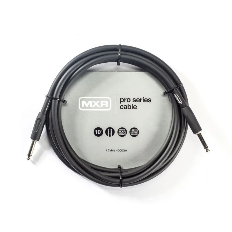 MXR PRO SERIES DCIX10 10 Foot Instrument Cable - Straight To Straight