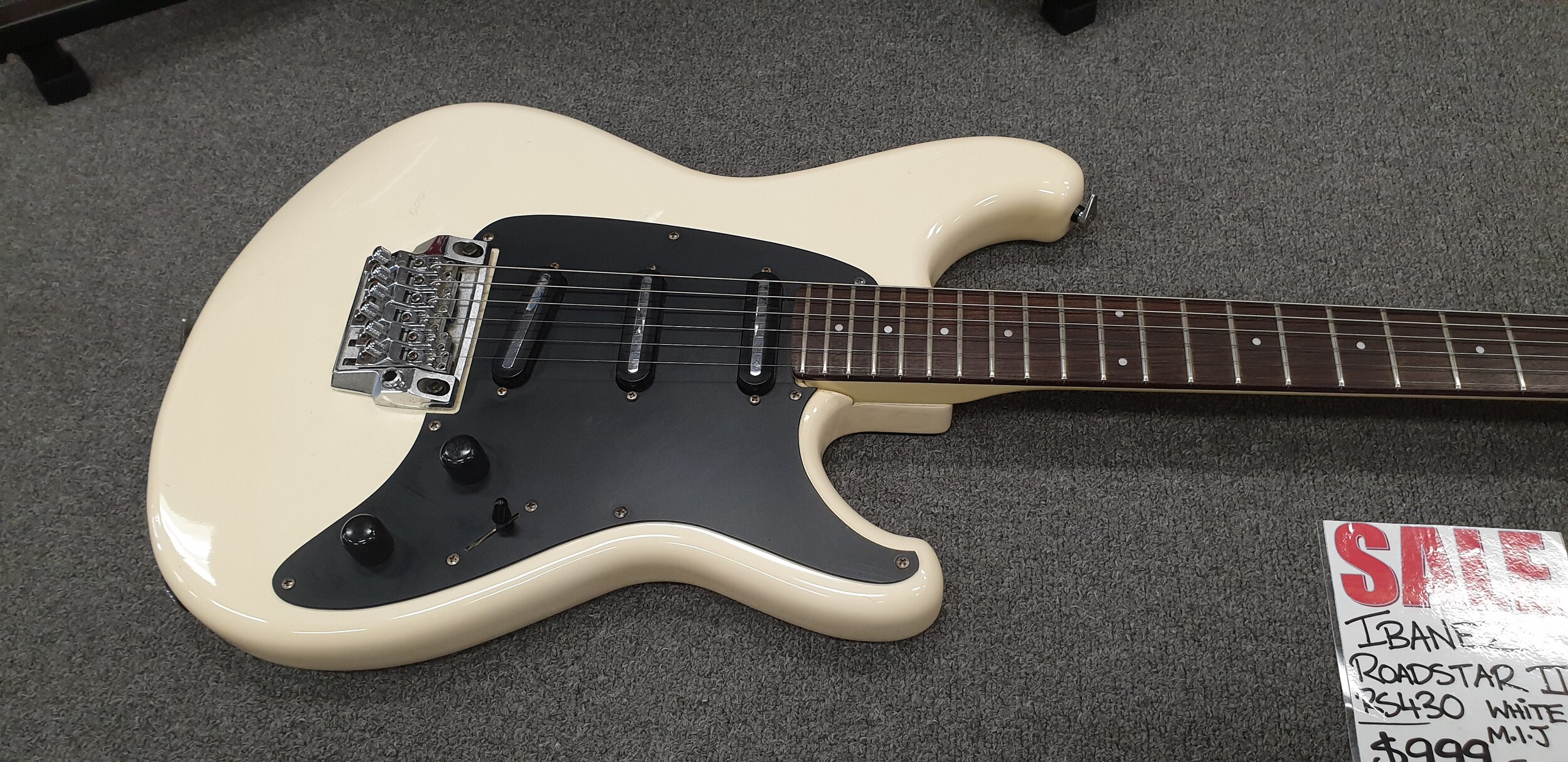 1985 IBANEZ Roadstar II RS430 White M.I.J Vintage—Guitars