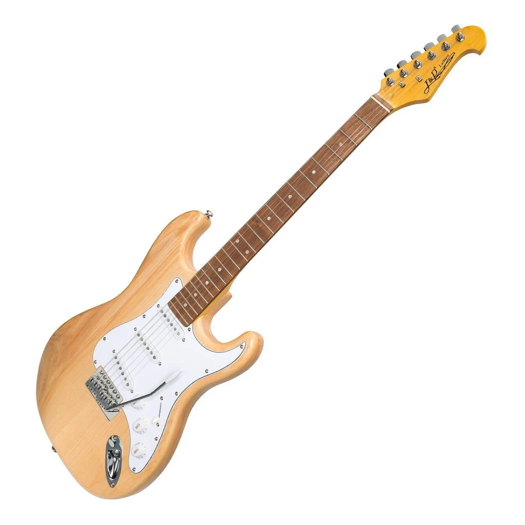J&amp;D Luthiers Traditional ST Style Electric Guitar (Natural Satin)