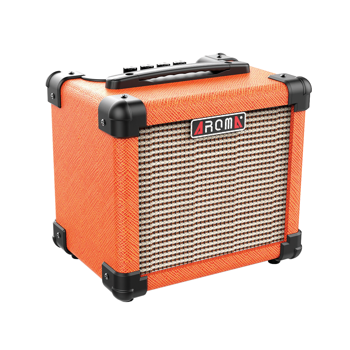 AROMA AG10OR 10W ORANGE ELECTRIC GUITAR PORTABLE AMPLIFIER