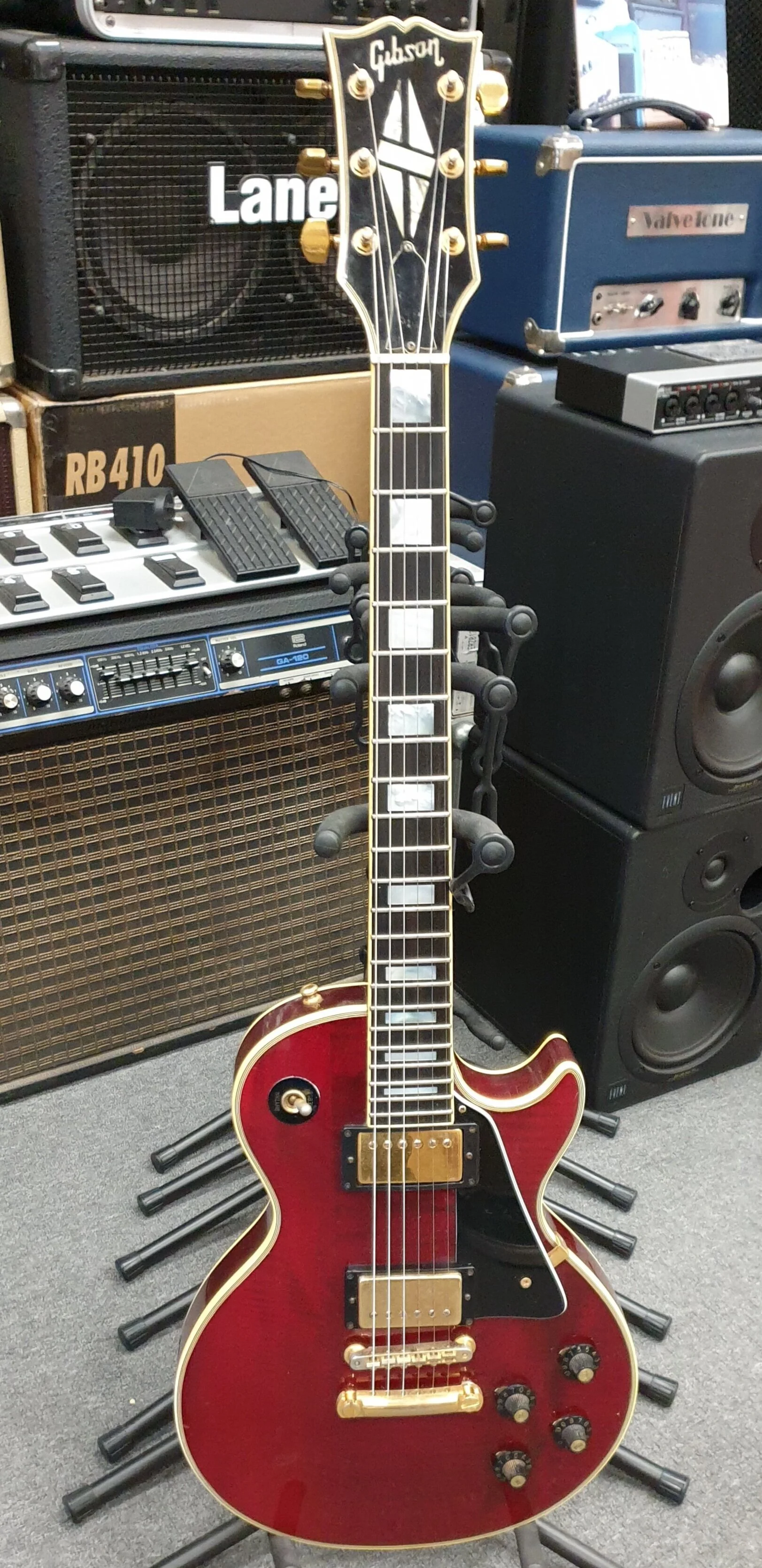 Vintage 1974 GIBSON 20th Anniversary Les Paul Custom - Cherry 