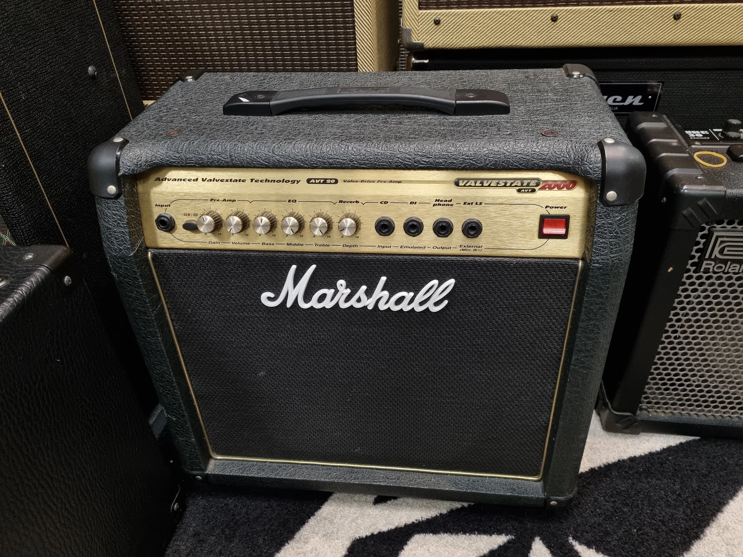 MARSHALL AVT 20 Valvestate 2000 Guitar Amp Combo - Secondhand 