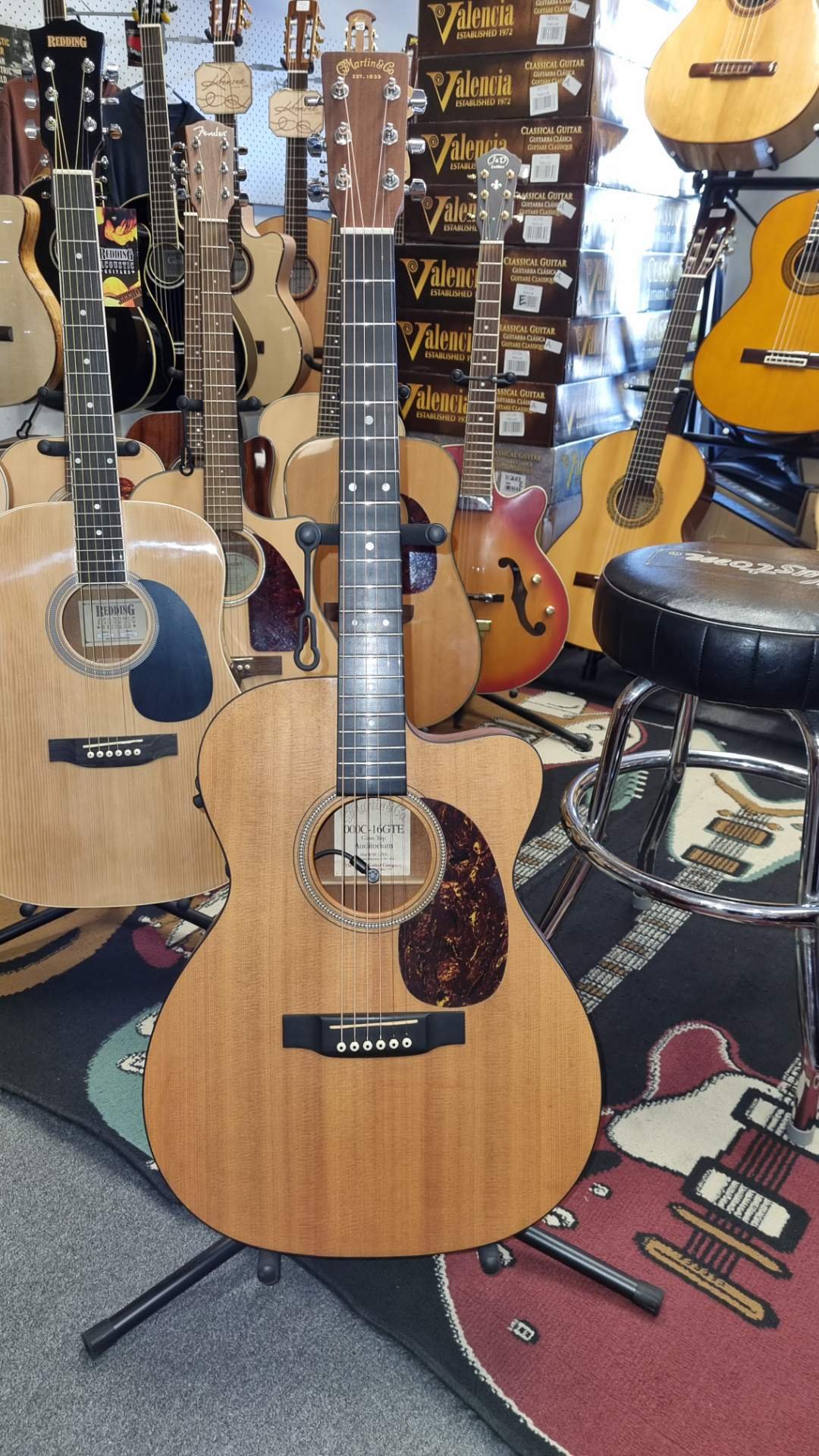 MARTIN 000 16GTE Acoustic Guitar Secondhand