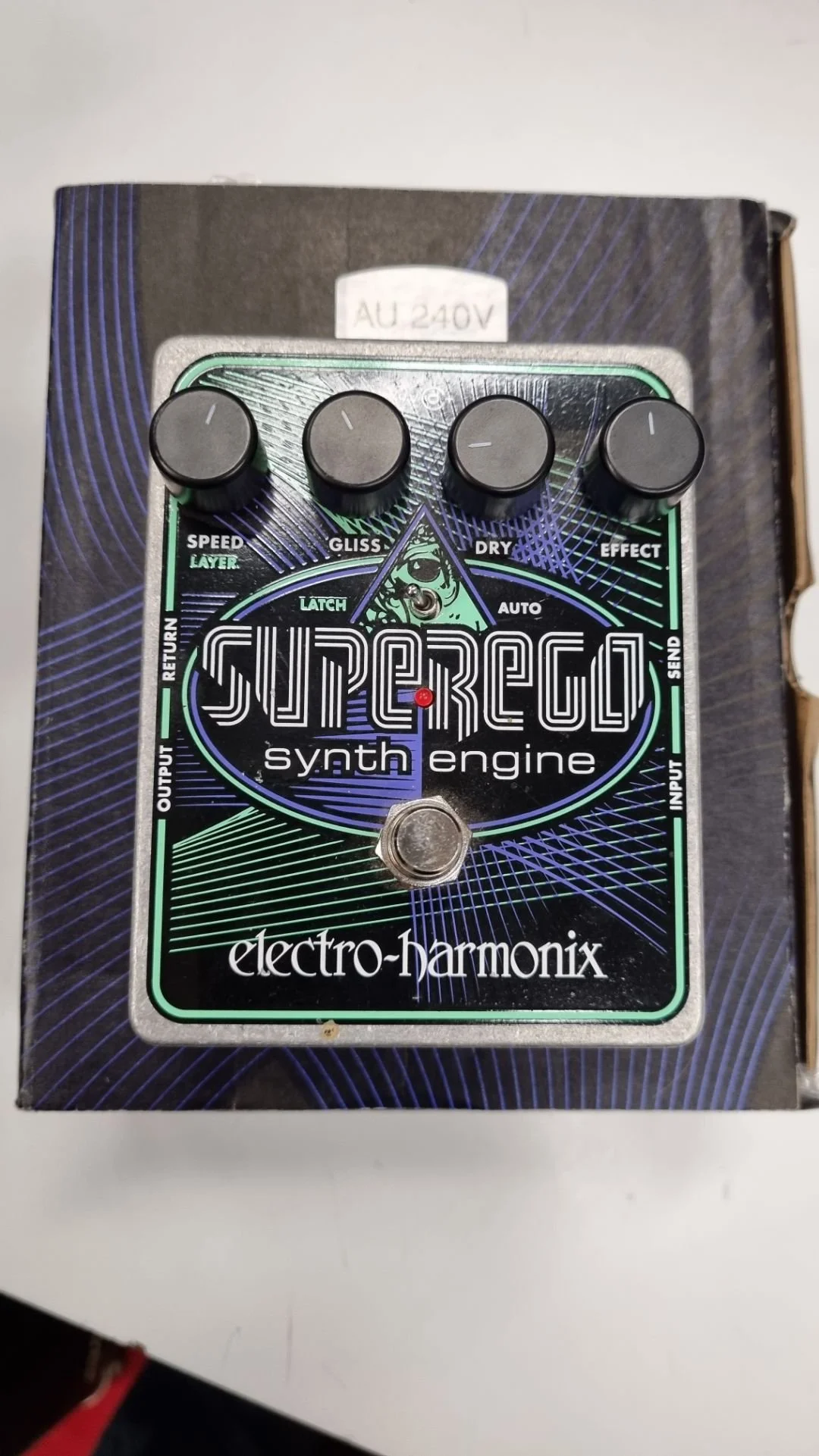 ELECTRO HARMONIX SUPEREGO Synth Engine Pedal - Secondhand