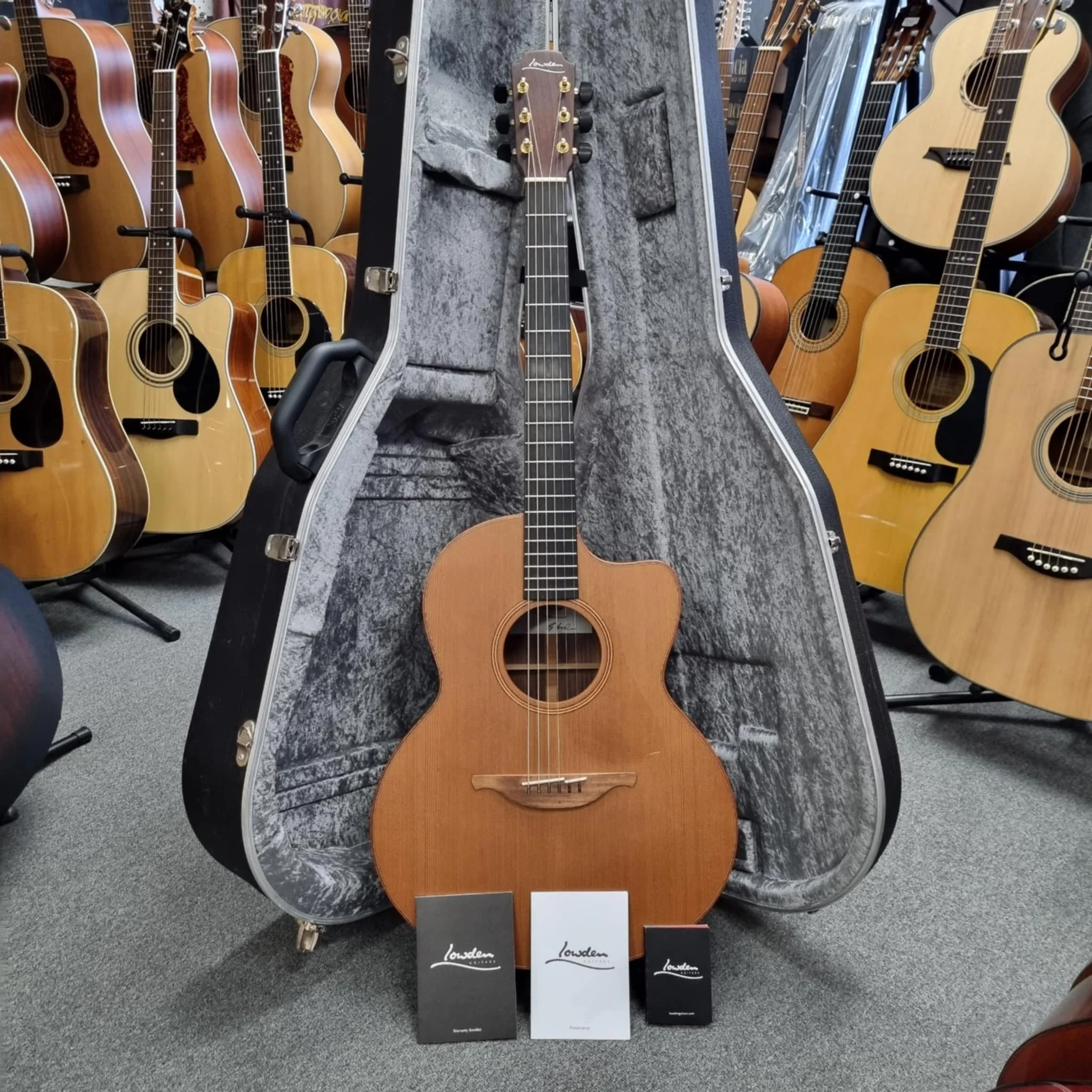 LOWDEN F25C Cutaway Acoustic Guitar Handmade in Ireland Secondhand