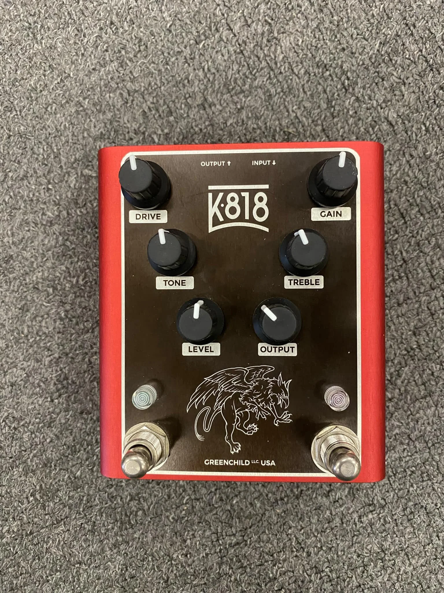 GREENCHILD K818 Dual Overdrive Pedal - Secondhand