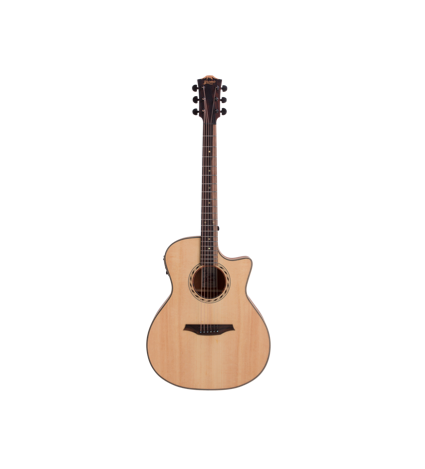 BROMO BAT2CE Grand Auditorium Cutaway Electric Acoustic Guitar