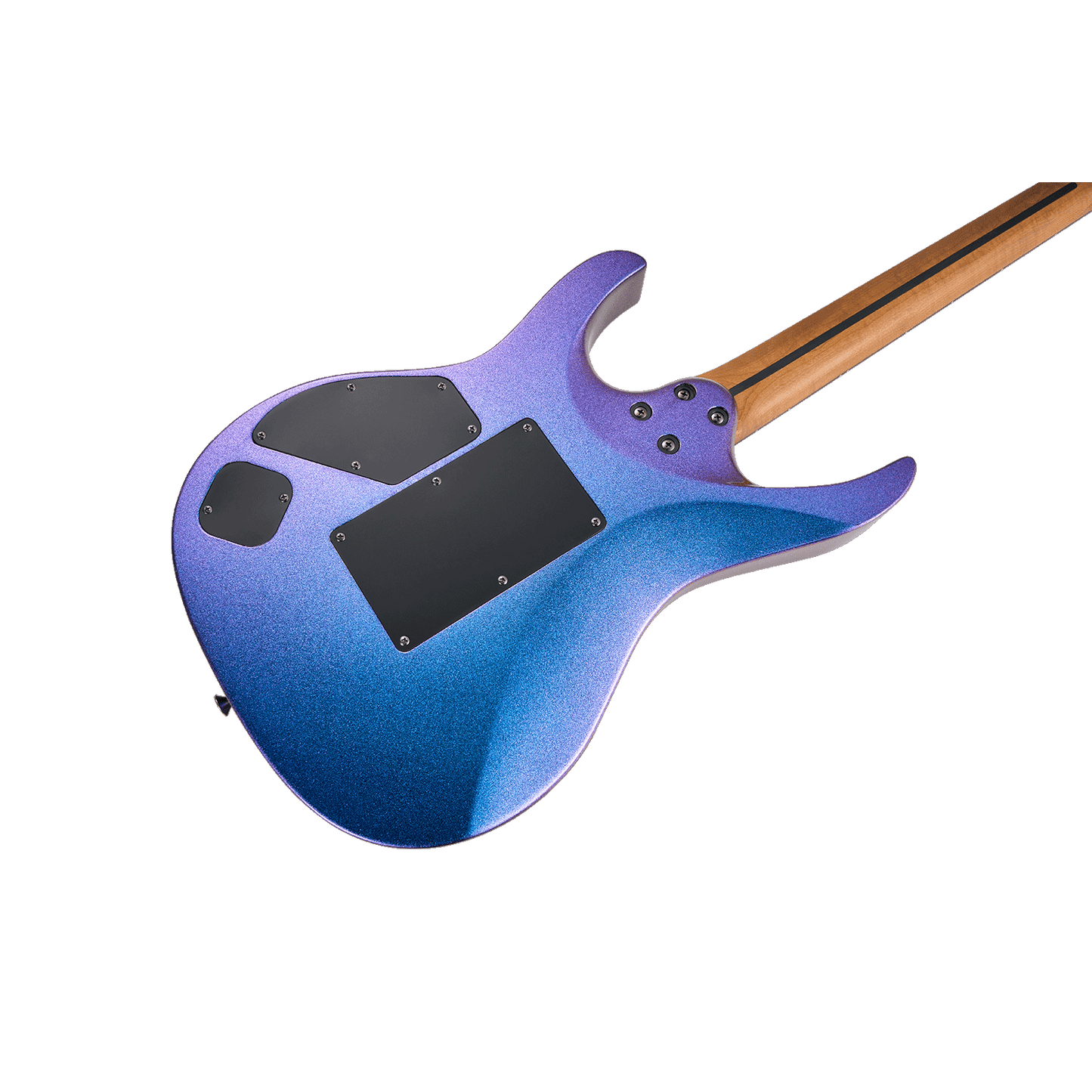 MOOER MMT100 FLOYD ROSE ELECTRIC GUITAR (AURORA PURPLE)—Guitars