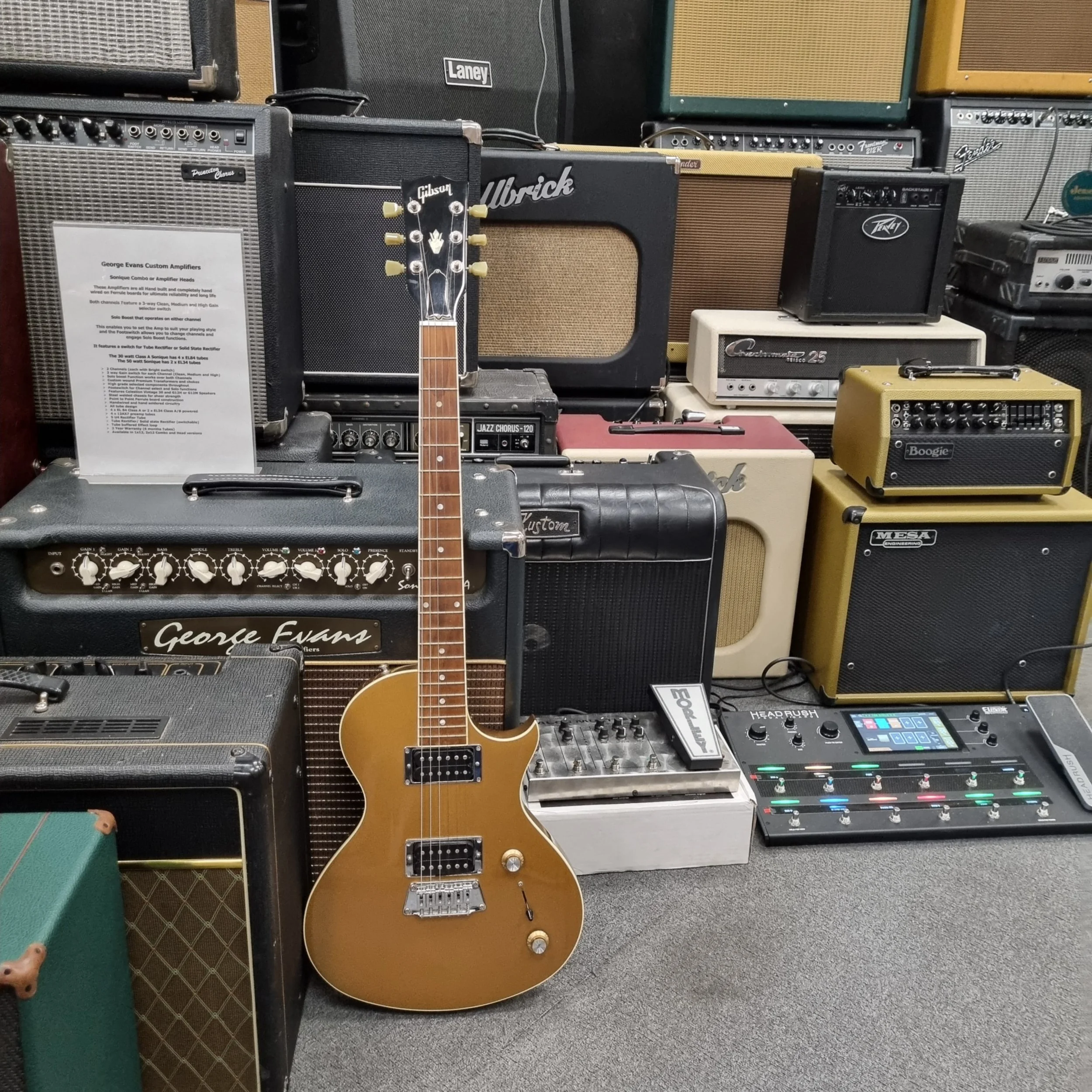 2011 GIBSON Nighthawk LP Gold Secondhand