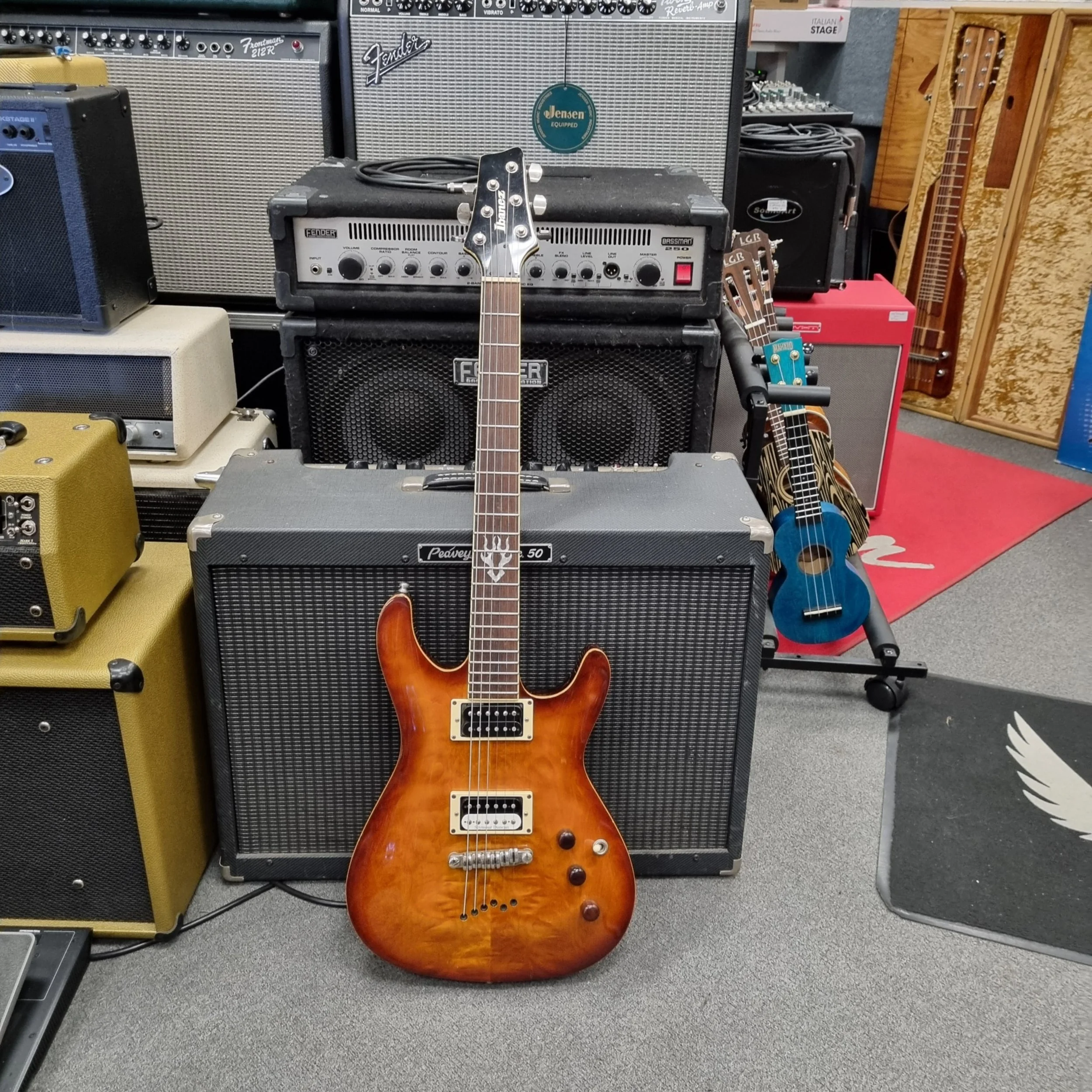 IBANEZ SZ520QM Electric Guitar Secondhand