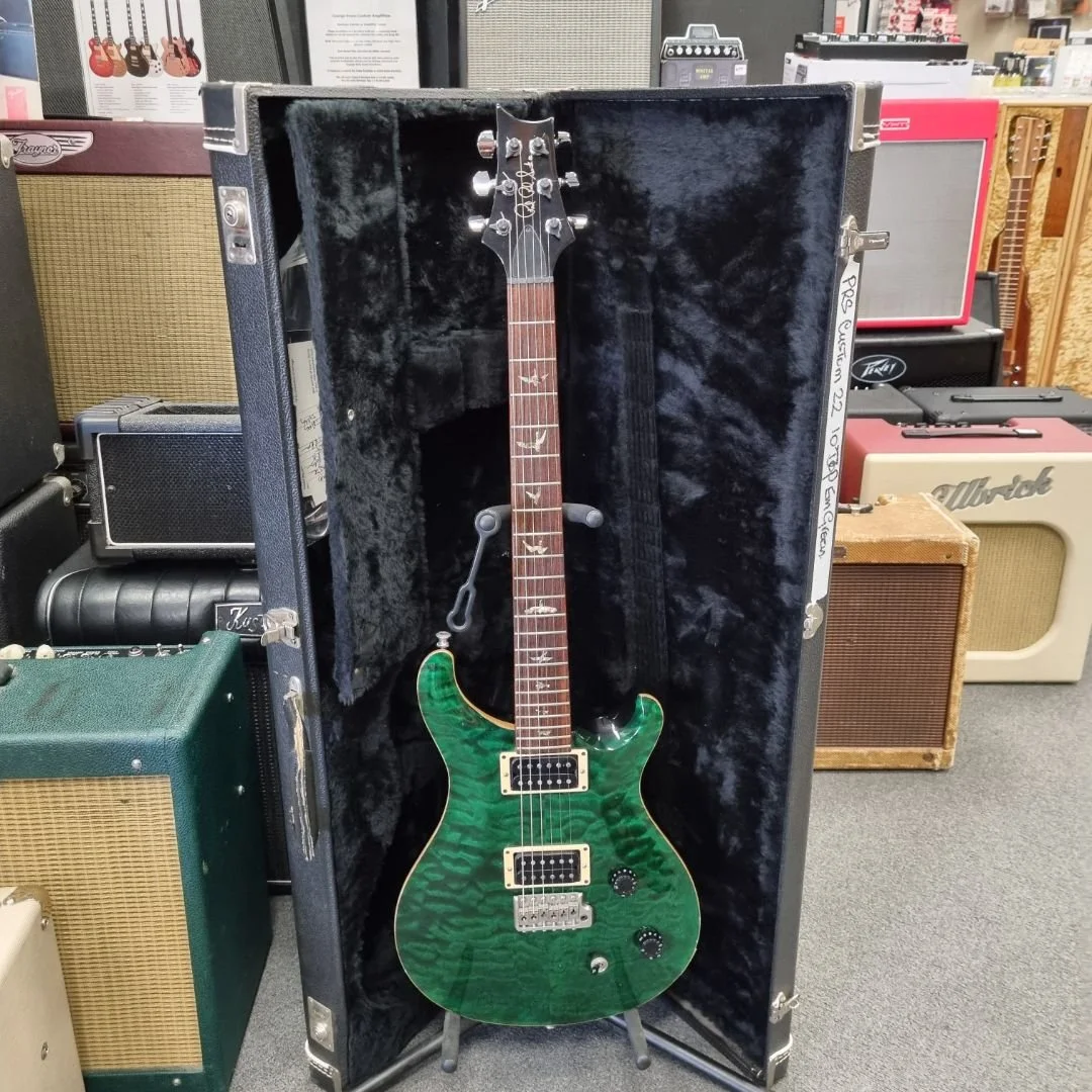 PRS Custom 22 10 Top Green 2002 Model Secondhand