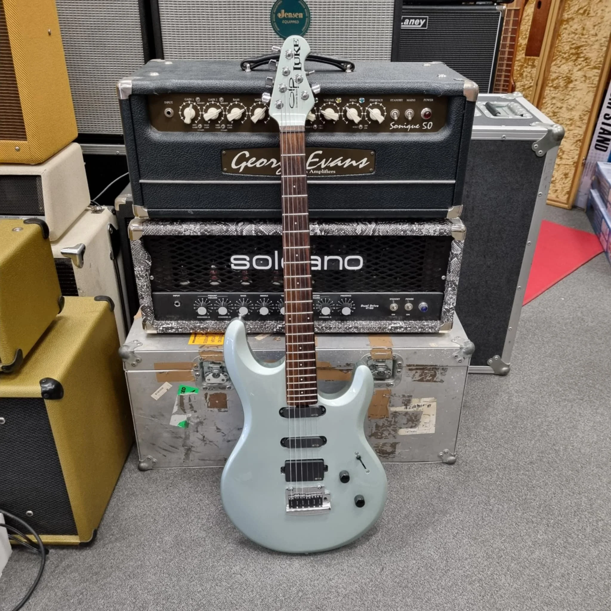 OLP Luke Electric Guitar with Upgraded EMG Pickups Secondhand
