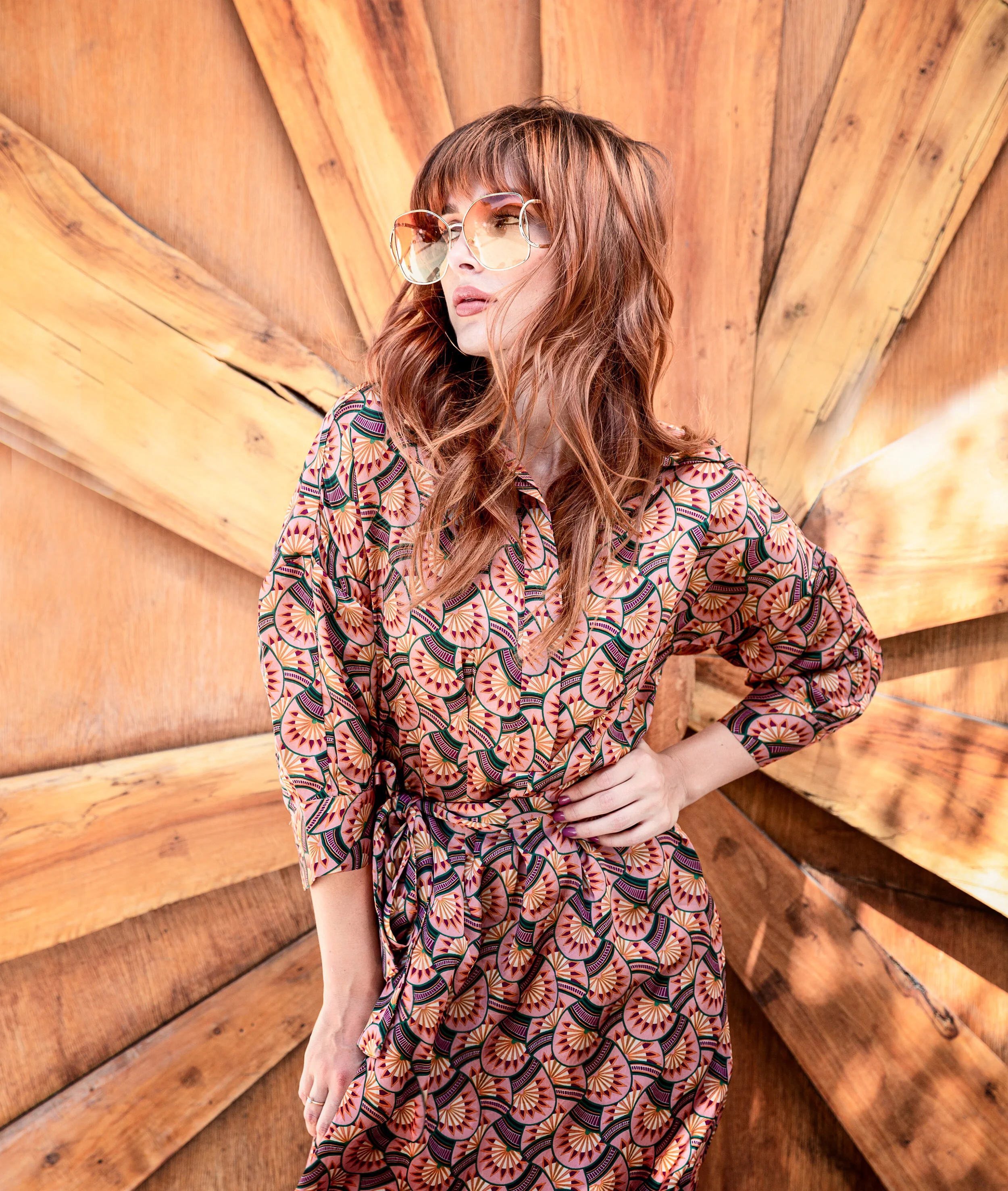 Model Kacie Nicole Margis , Designs Eva Franco
