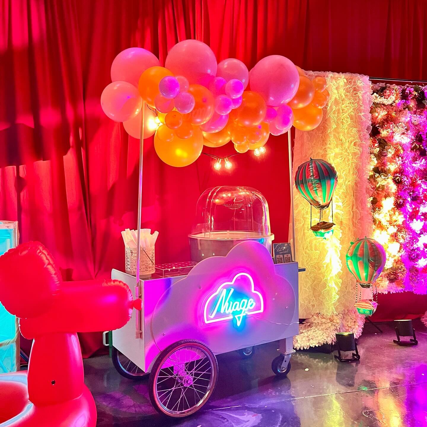 Circus themes are among our most popular bookings, and for good reason! There&rsquo;s just something about the excitement and vibrancy of a circus-themed event that pairs perfectly with our delicious cotton candy! 🍭 🤡

Clouds are another theme that