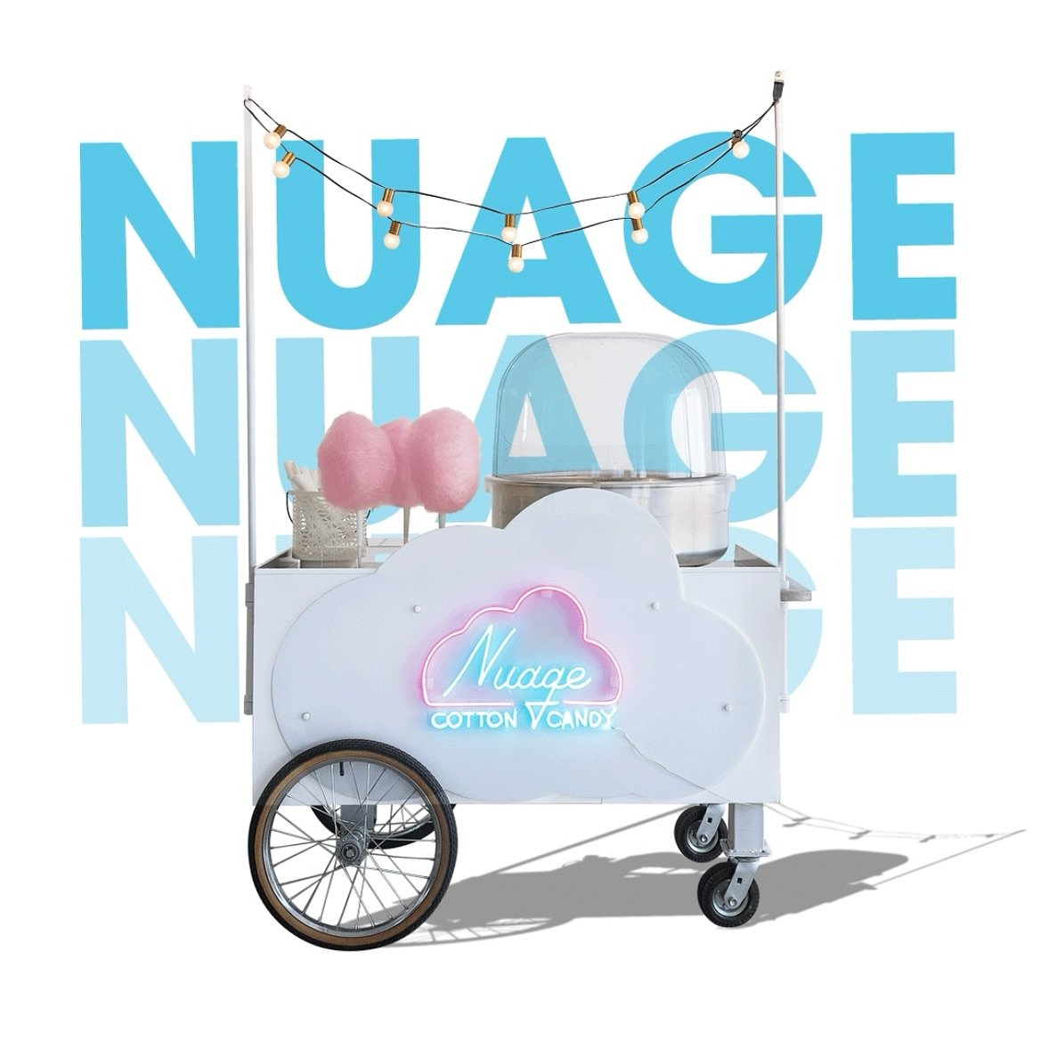 Happy Monday friends! That&rsquo;s it, that&rsquo;s all I wanted to say ✨💕

#nuagecottoncandy #vegascottoncandy #vegasdessertcart #vegascottoncandycart