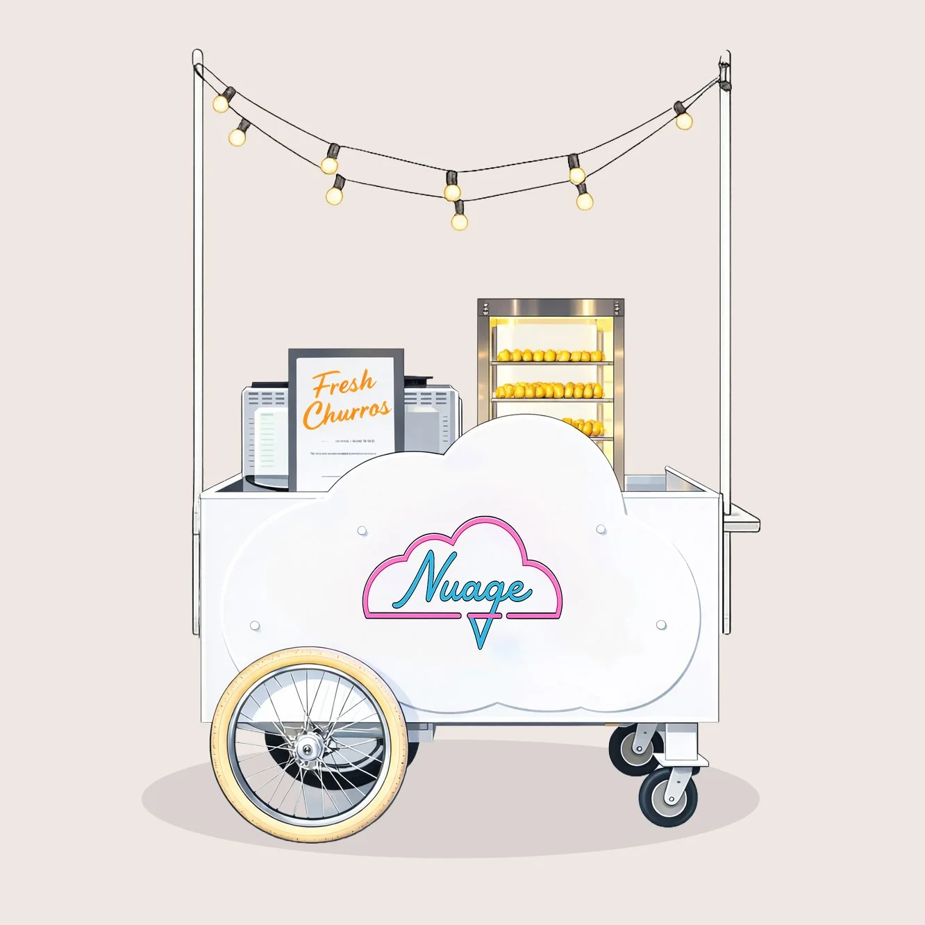 Nuage Churros Cart