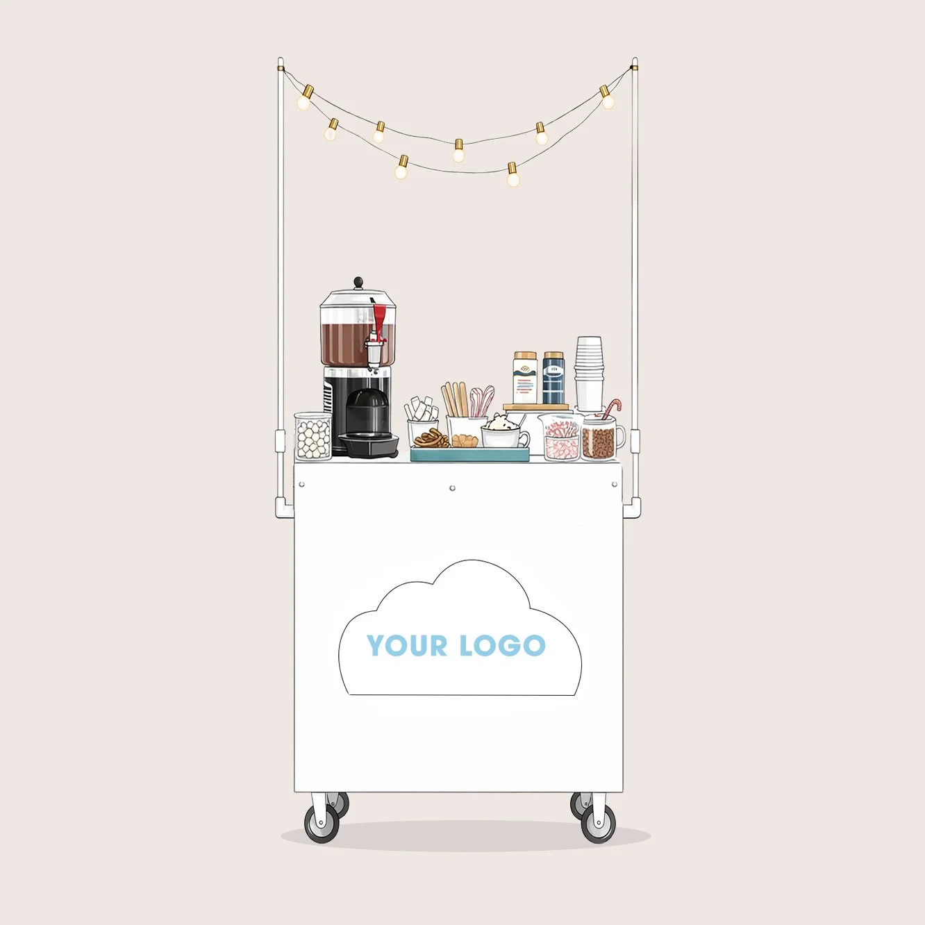 Nuage Hot Cocoa Cart