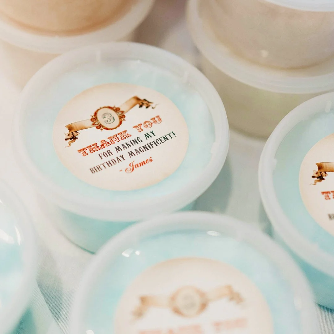 Cotton Candy tubs in blue colors