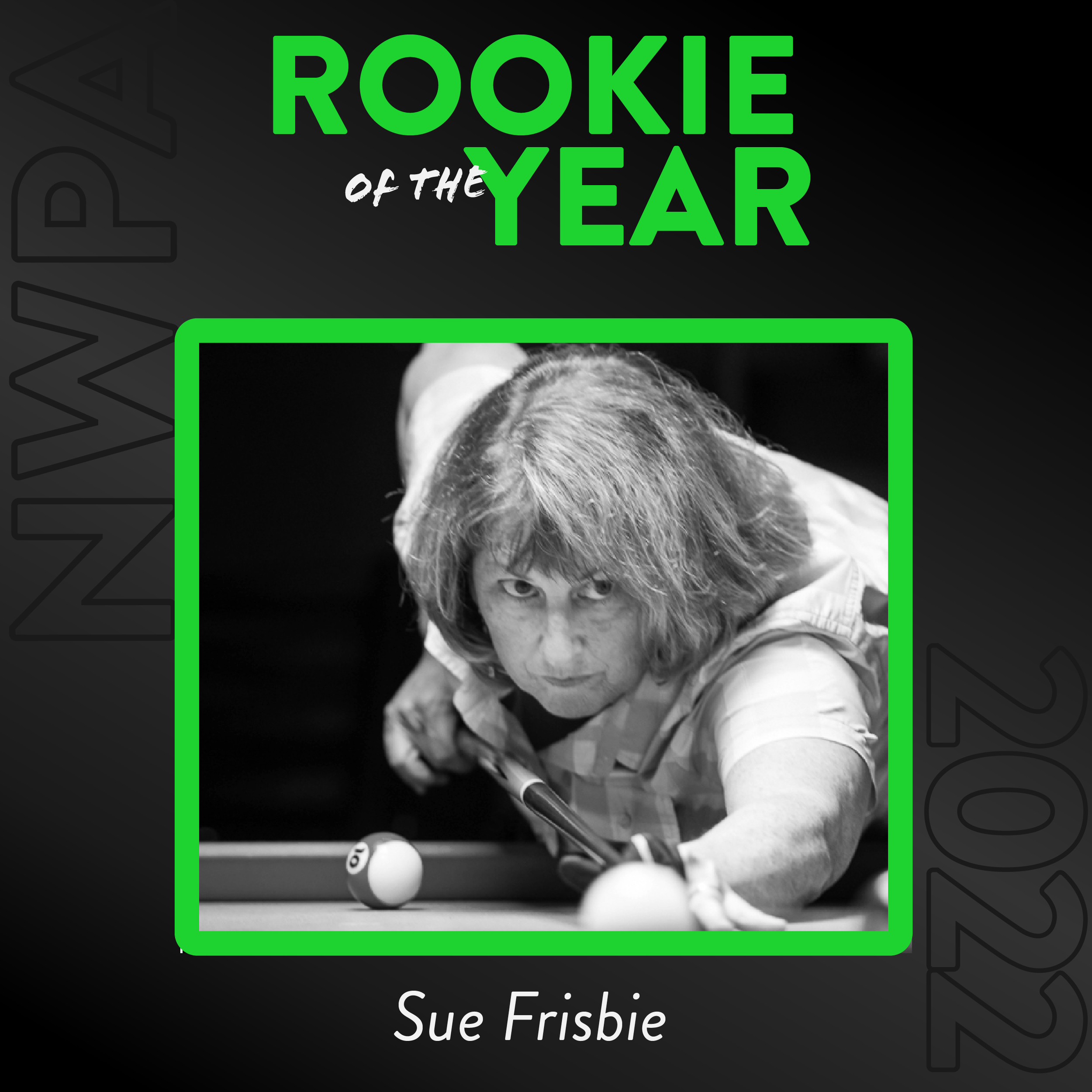 Rookie of the Year - Sue Frisbie