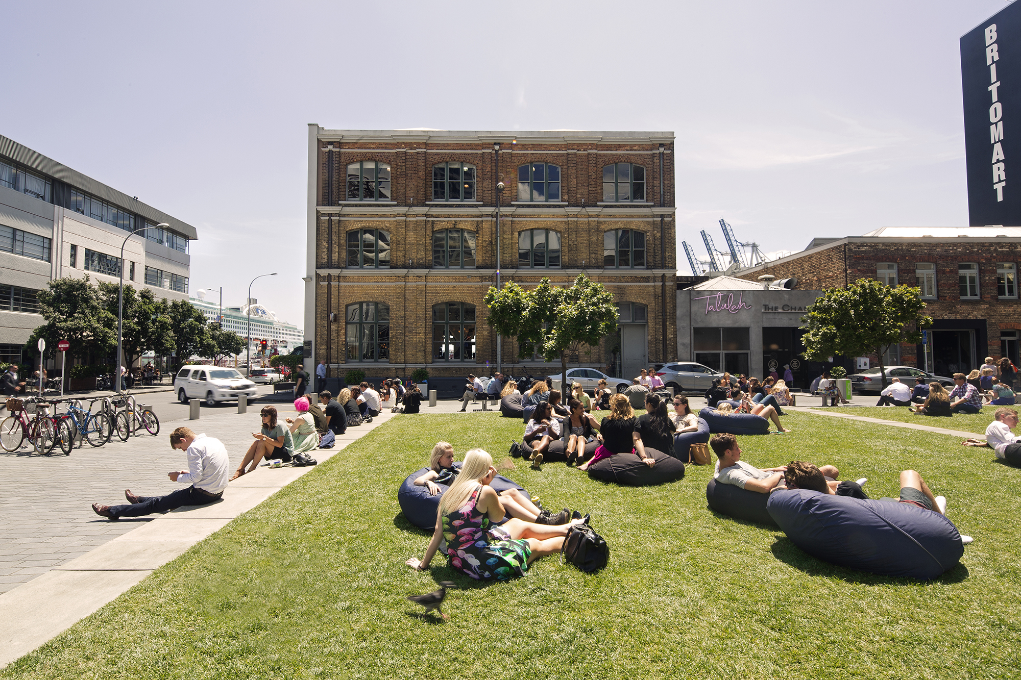 Green Spaces in the Britomart Precinct
