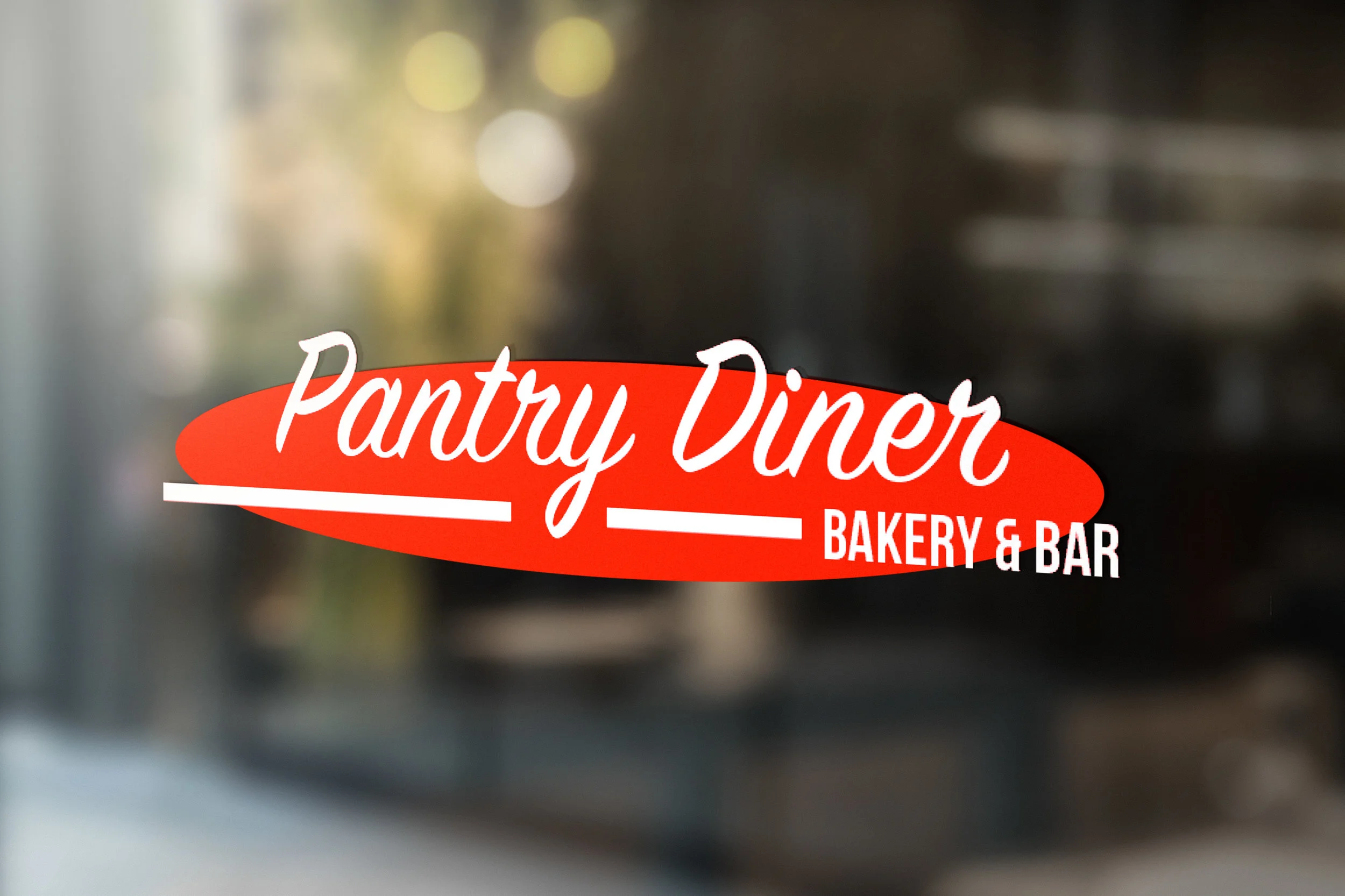Pantry Diner Signage — Lauren Penta