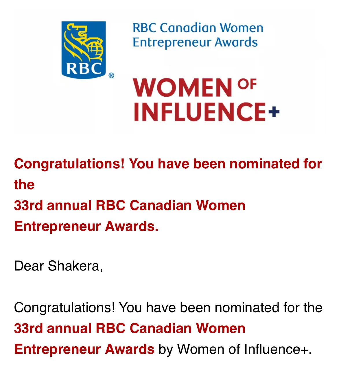 Women Of Influence