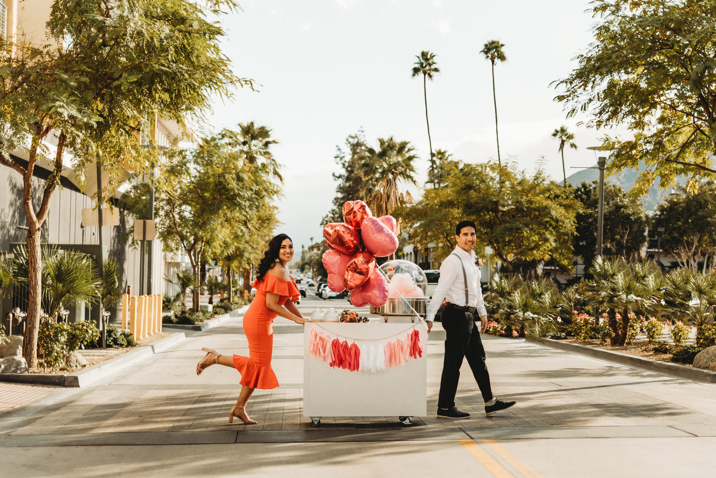 Vintage Valentine's Day Inspired Styled Shoot in Palm Springs - Klarysa &amp; Christian 