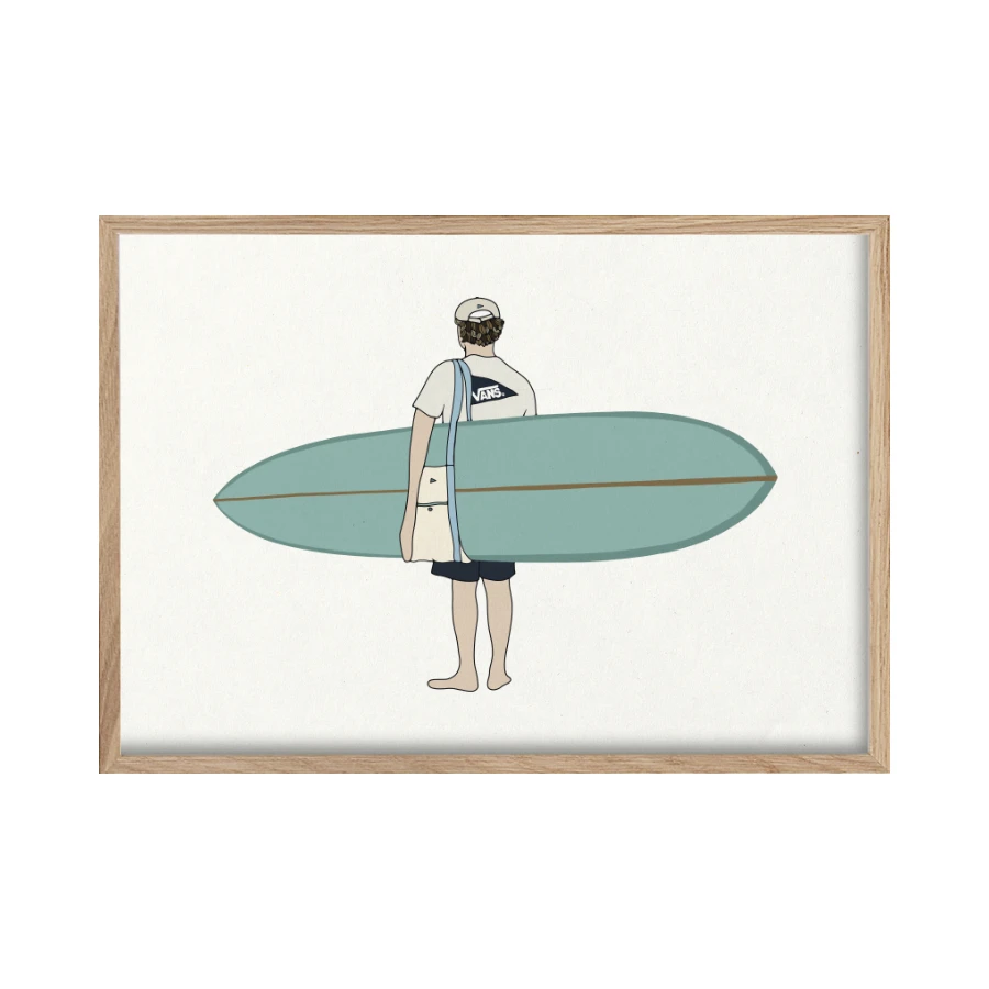 SURF PRINT - VANS PILGRIM