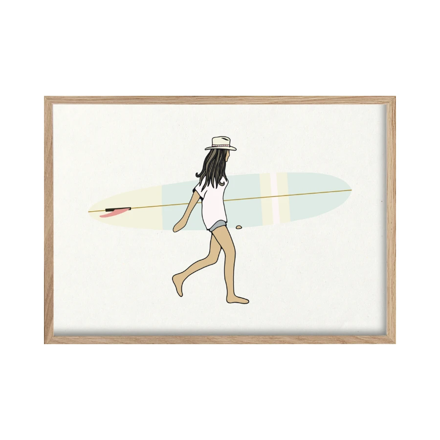SURF PRINT - SUMMER SOLSTICE