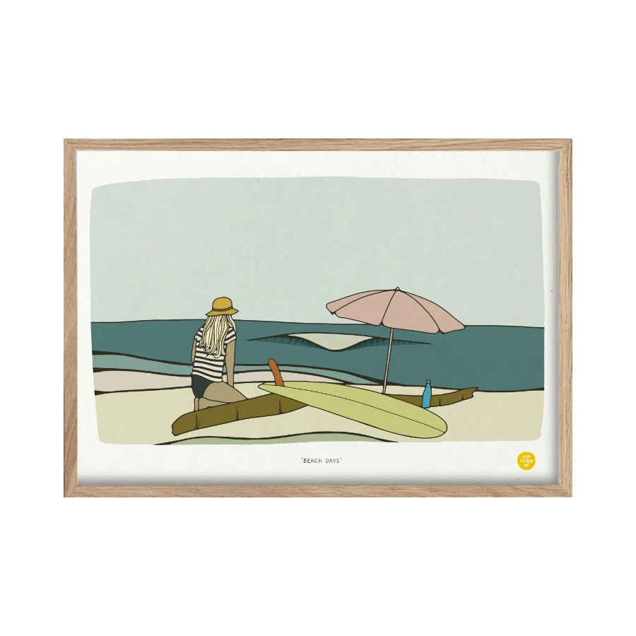 beach days singlefin surf sista surf beach surf print.png
