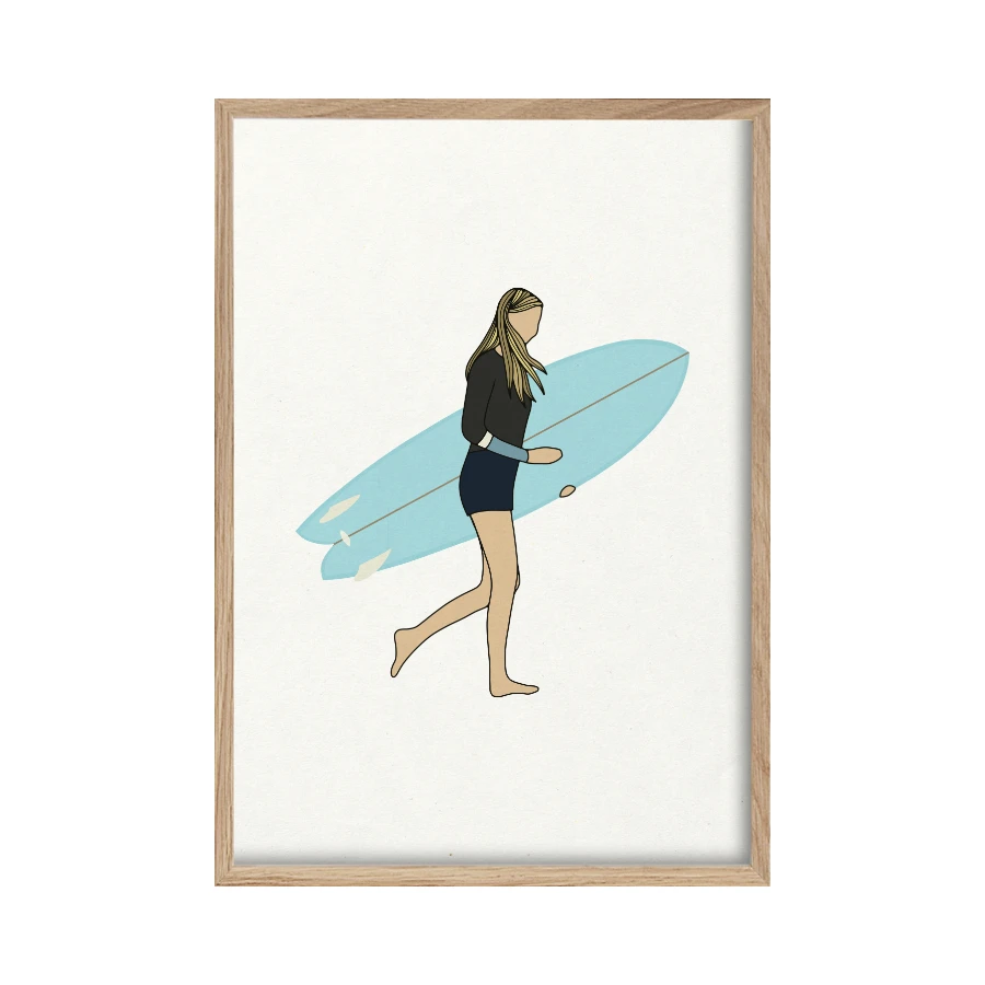 SURF PRINT - ANNA