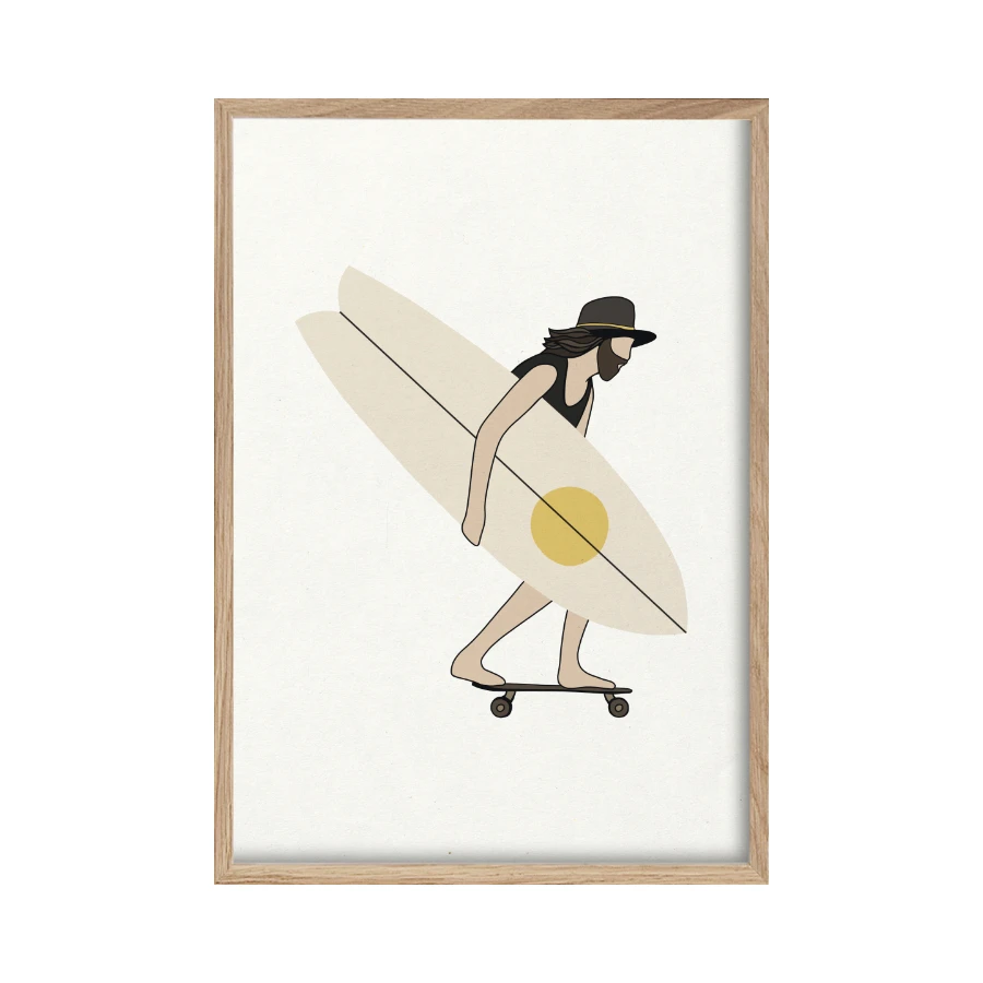 hipster skater surfer skateboard surfboard.png