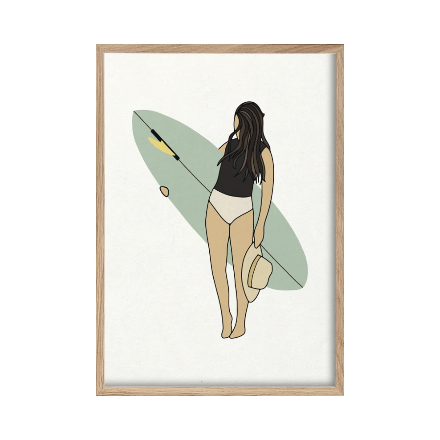 SURF PRINT - KIM