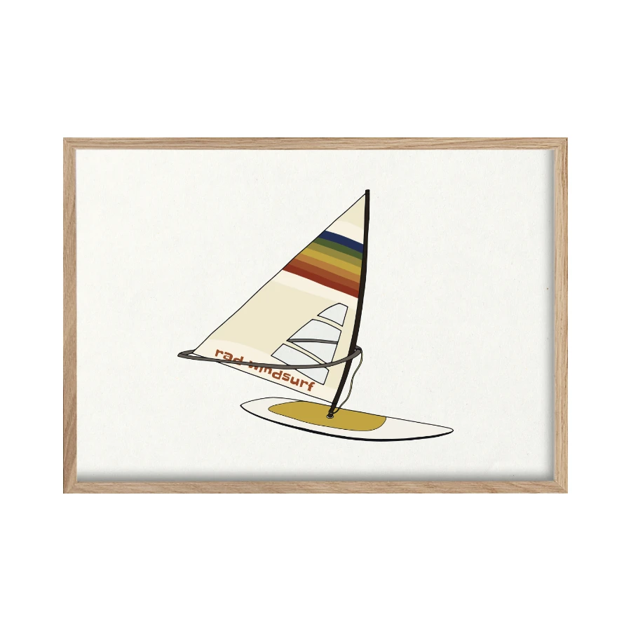SURF PRINT - RAD WINDSURF