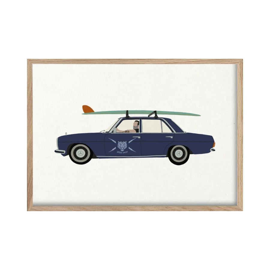 SURF PRINT - WAVEGLIDERS