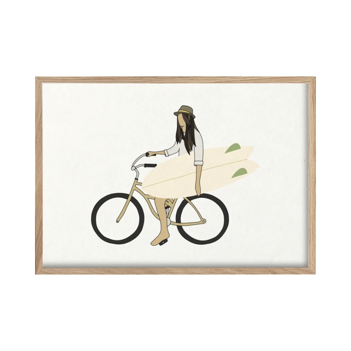 SURF PRINT - HONEY